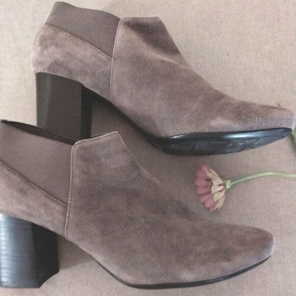 Vaneli Suede Booties - Picture 2 of 12